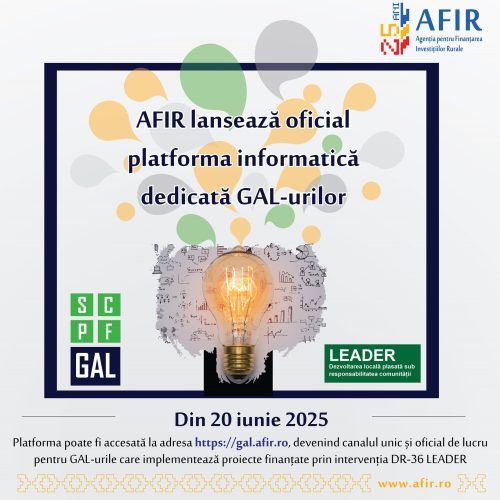 Transformare digitală în dezvoltarea rurală: AFIR lansează platforma oficială pentru GAL-uri